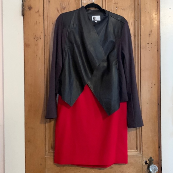 Red Pencil Skirt Classiques Entier Atelier Nordstrom 6 - Picture 2 of 10